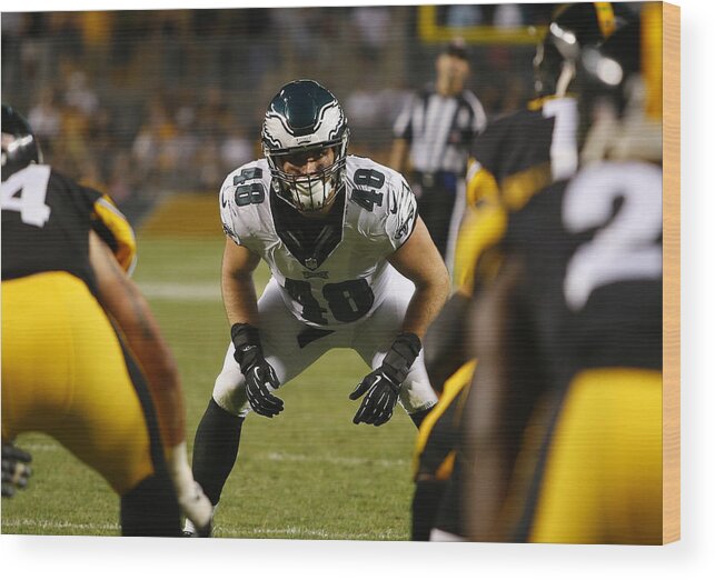 Acrisure Stadium Wood Print featuring the photograph Philadelphia Eagles v Pittsburgh Steelers #21 by Justin K. Aller