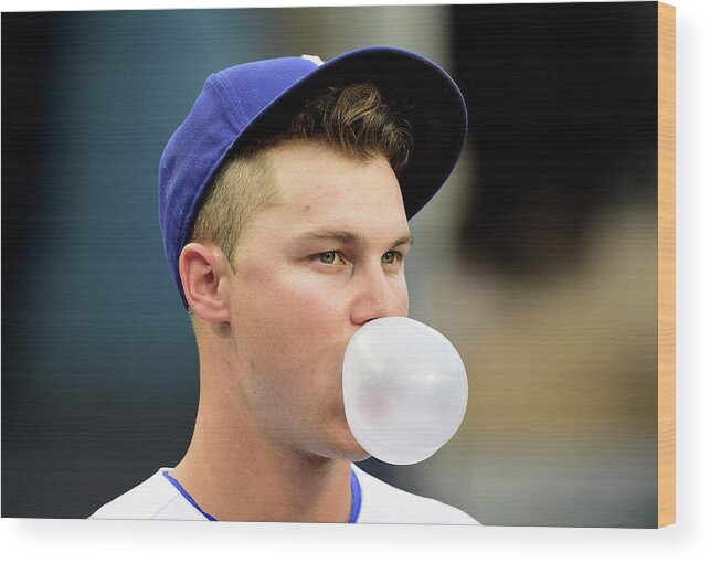People Wood Print featuring the photograph Joc Pederson by Harry How