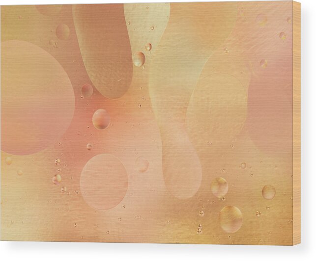 Water Wood Print featuring the photograph Abstract Water Background by Amelia Pearn