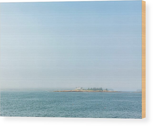 Acadia Wood Print featuring the photograph Acadia National Park - Bar Harbor by Amelia Pearn