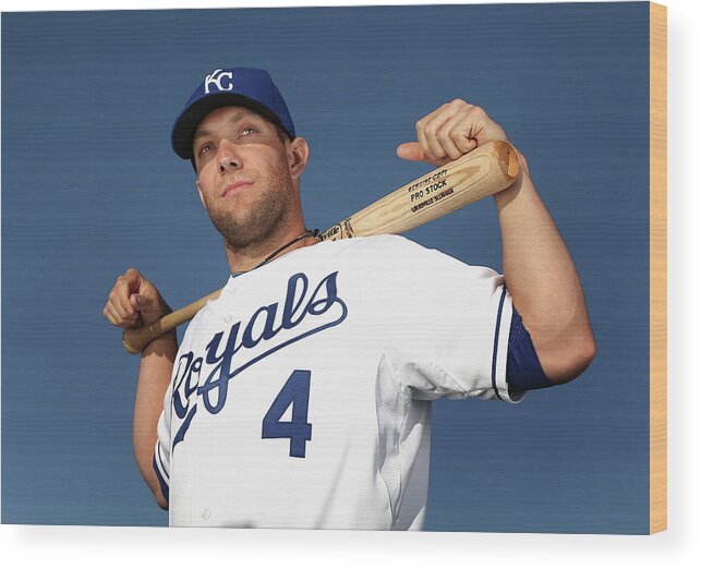 Media Day Wood Print featuring the photograph Alex Gordon by Christian Petersen