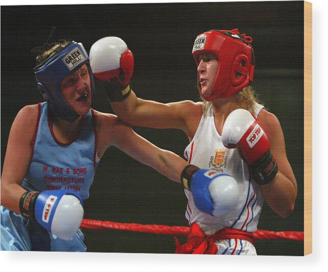 England Wood Print featuring the photograph Amateur Boxing Association Finals by Julian Finney