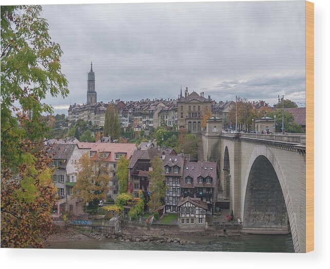Bern Wood Print featuring the photograph Bern in Switzerland by Rob Hemphill