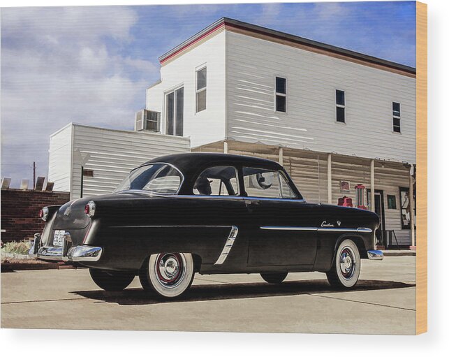 Classic Cars Wood Print featuring the photograph Ford Victoria by Kevin Lane