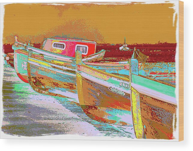 Art Wood Print featuring the photograph Out of the Tide by Norman Reid