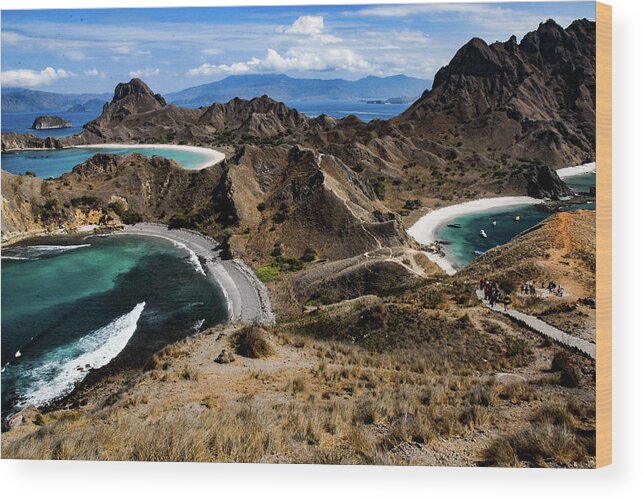 Padar Wood Print featuring the photograph Eternity - Padar Island. Flores, Indonesia by Earth And Spirit