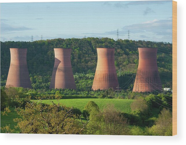 Pepper Pots Wood Print featuring the photograph Pepper pots by Average Images