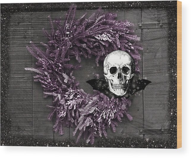 Wicked Wood Print featuring the photograph Wicked by Dark Whimsy
