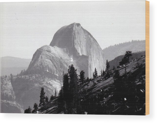 Yosemite Wood Print featuring the photograph Yosemite 1983 by Eric Forster