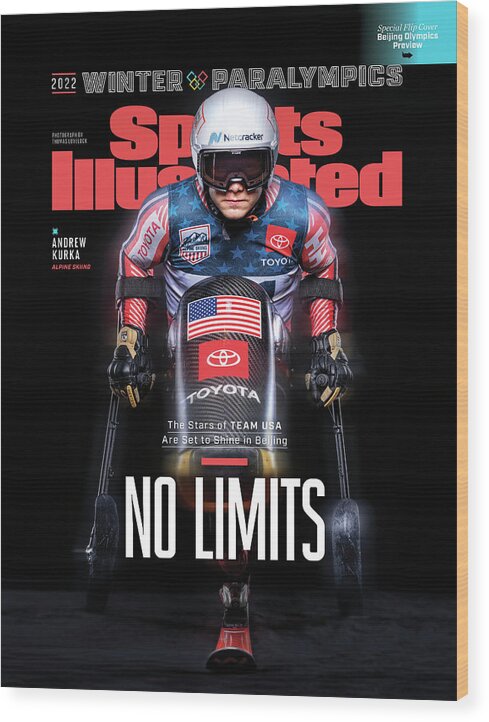 Cov020122para Wood Print featuring the photograph 2022 Winter Olympics Preview Issue Cover #1 by Sports Illustrated