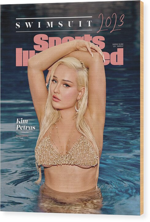 Kim Petras Wood Print featuring the photograph 2023 Sports Illustrated Swimsuit Issue Cover by Sports Illustrated