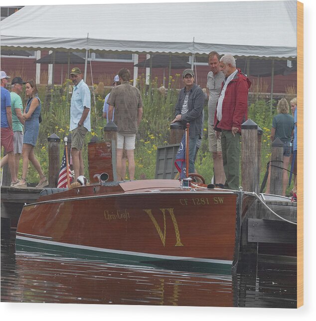 Boat Wood Print featuring the photograph Gull Lake #115 by Steven Lapkin