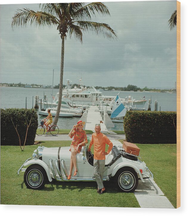 People Wood Print featuring the photograph All Mine by Slim Aarons