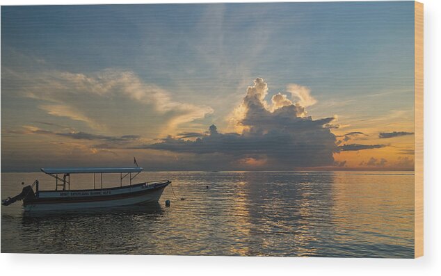 Travel Wood Print featuring the photograph Sanur Beach - Bali #1 by Matthew Onheiber
