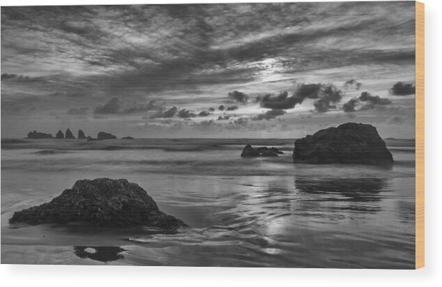 Art Wood Print featuring the photograph Finishing the Day II by Jon Glaser