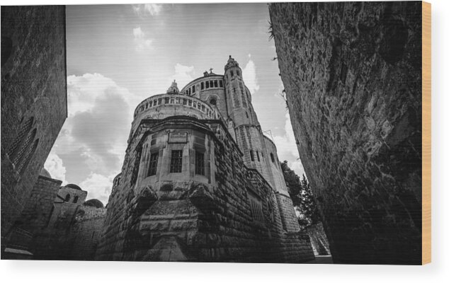 Abbey Wood Print featuring the photograph Mount Zion Abbey by David Morefield