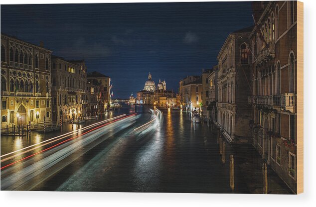 Venice Wood Print featuring the photograph Venice by Carmine Chiriaco'