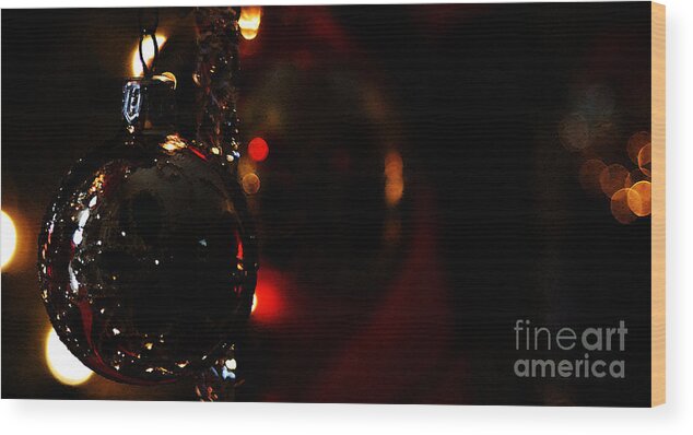 Christmas Wood Print featuring the photograph Warmest Wishes by Linda Shafer