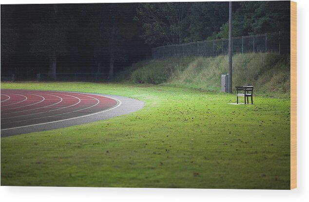 Tranquility Wood Print featuring the photograph Watcher by Kevin Day
