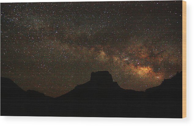 Big Bend National Park Wood Print featuring the photograph Big Bend night by Chris Multop