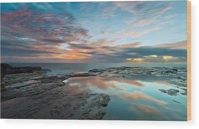 Reflections Wood Print featuring the photograph Natures Radiance by Mark Lucey