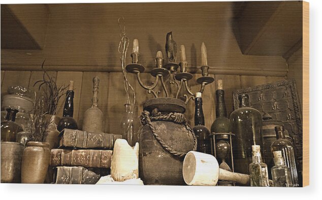 Artifacts Wood Print featuring the photograph Artifacts by Dark Whimsy