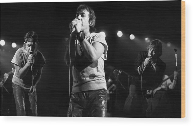 Eric Burdon Wood Print featuring the photograph Eric Burdon 3 by Dragan Kudjerski