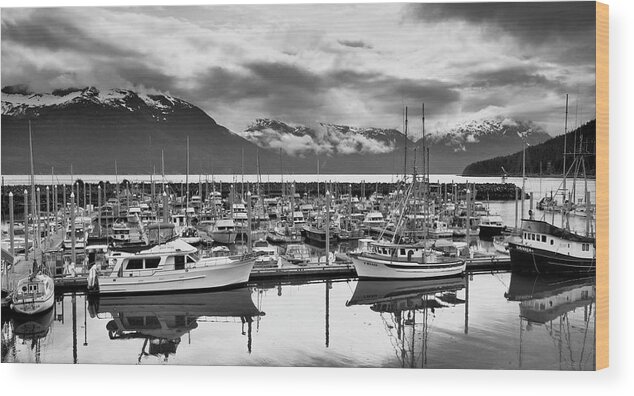 Haines Wood Print featuring the photograph Haines Harbor by Paul Riedinger
