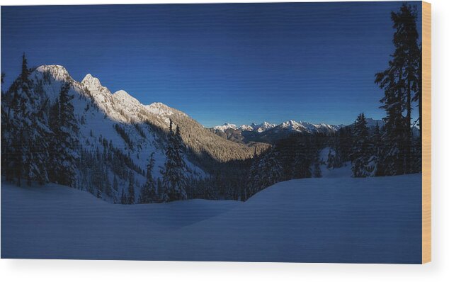 Baker Wood Print featuring the photograph North Cascades National Park by Pelo Blanco Photo