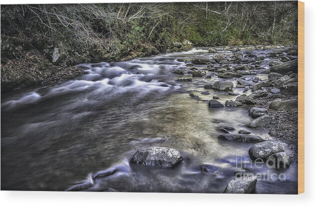 White Wood Print featuring the photograph White Water by Walt Foegelle