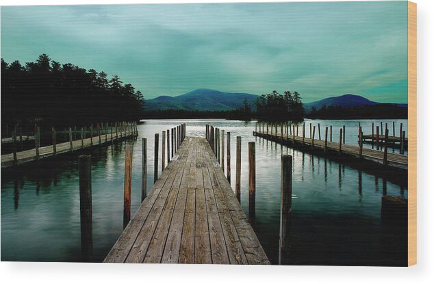 Photography Wood Print featuring the photograph Scene On The Water Vi #2 by James Mcloughlin