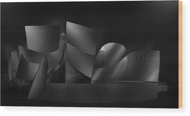 Architecture Wood Print featuring the photograph Urban Curves by Jose Antonio Parejo