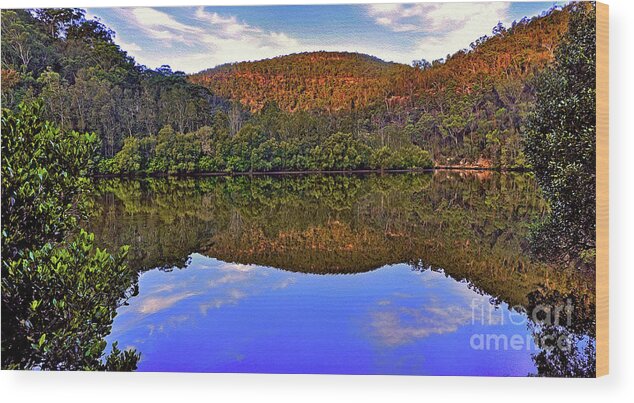 Photography Wood Print featuring the photograph Valley of Peace 2 by Kaye Menner by Kaye Menner