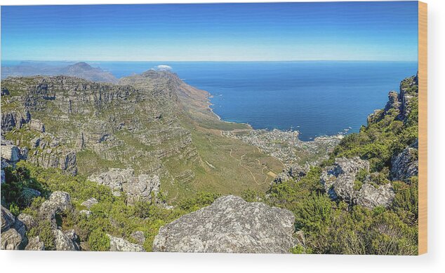 Capetown South Africa Wood Print featuring the photograph Capetown South Africa #11 by Paul James Bannerman