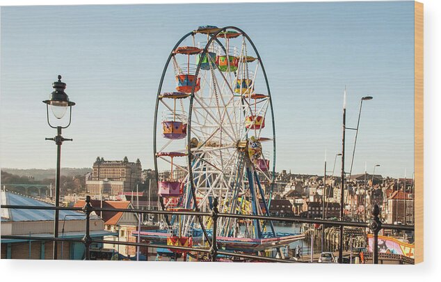 2011 Wood Print featuring the photograph Big Wheel by Les Hutton