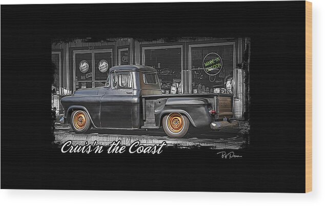 Tshirt Wood Print featuring the photograph Cruisin The Coast by Bill Posner