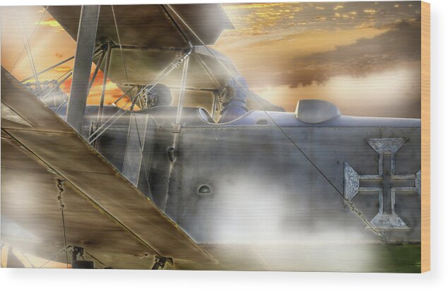 World War I Wood Print featuring the photograph Sky pilots by Micah Offman