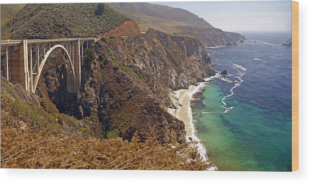 California Wood Print featuring the photograph Big Sur by Rod Jones