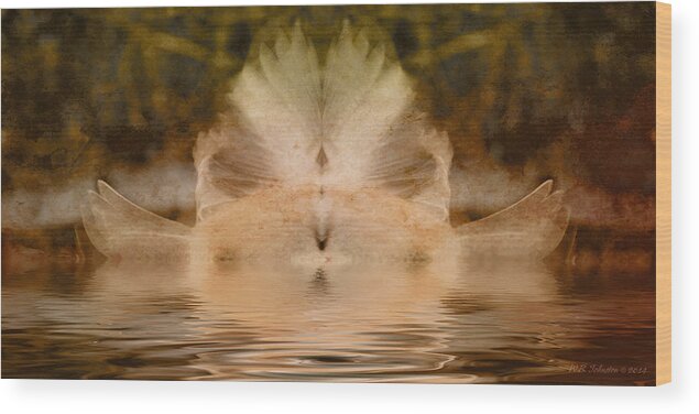 Flight Wood Print featuring the photograph Pond Spirit by WB Johnston