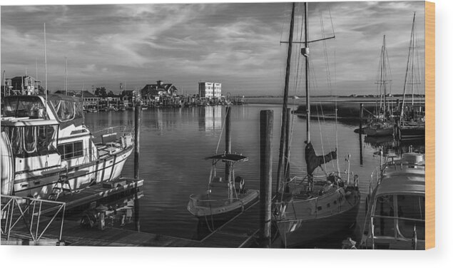 Southport Wood Print featuring the photograph Southport Yacht Basic by Nick Noble