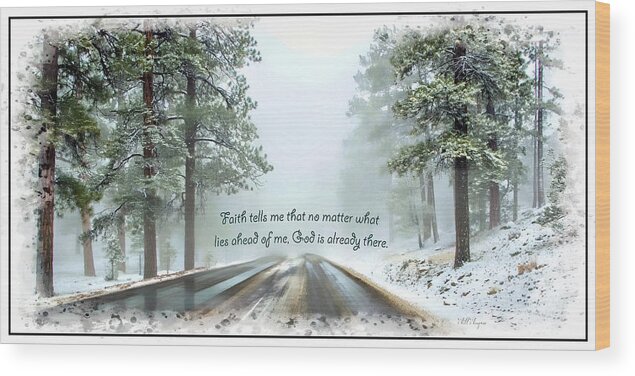Flagstaff Wood Print featuring the photograph The Road Ahead by Will Wagner