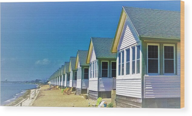 Cape Cod Wood Print featuring the photograph Cape Cod by Lisa Dunn