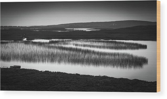 Scotland Wood Print featuring the photograph Loch na Maracha, Isle of Harris by Peter OReilly