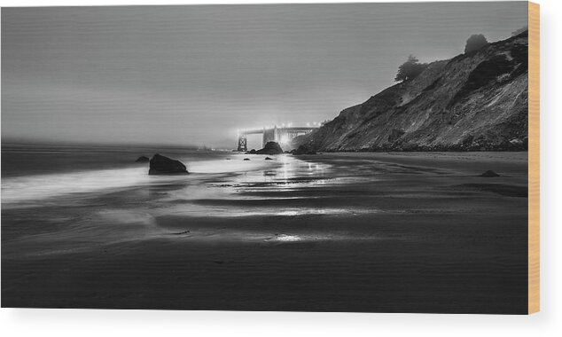 San Francisco Wood Print featuring the photograph Ocean Rhythm by Jon Glaser