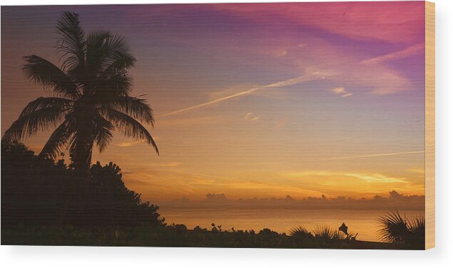 Pink Cloud Wood Print featuring the photograph Sunrise Color by Don Durfee