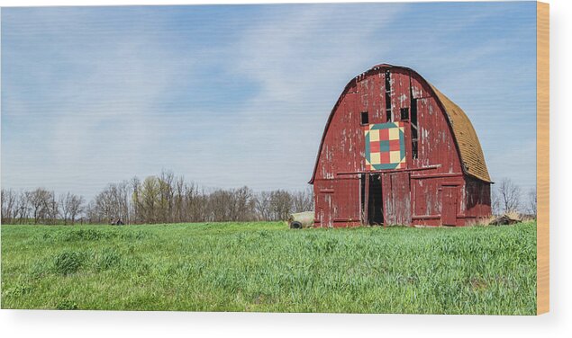 Barn Wood Print featuring the photograph The Trail by Holly Ross
