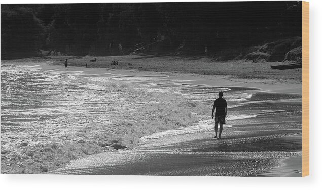 Hawaii Wood Print featuring the photograph Time to Reflect by Jeff Phillippi