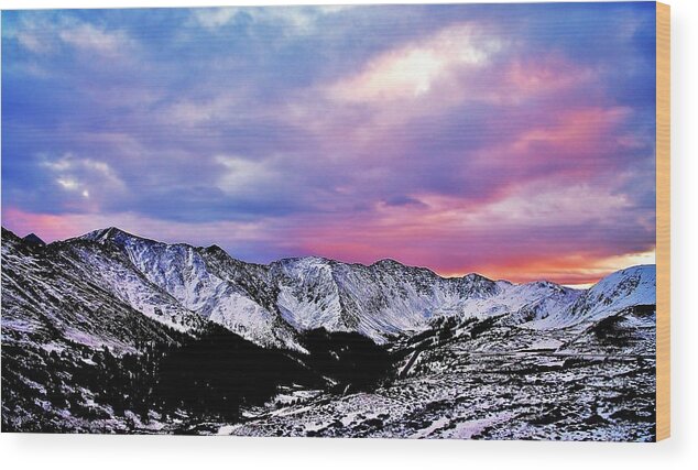 Colorado Wood Print featuring the photograph Colorful Colorado by Matt Helm