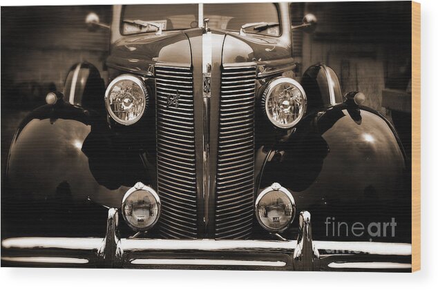 Buick Wood Print featuring the photograph Heres looking at you by Randall Cogle