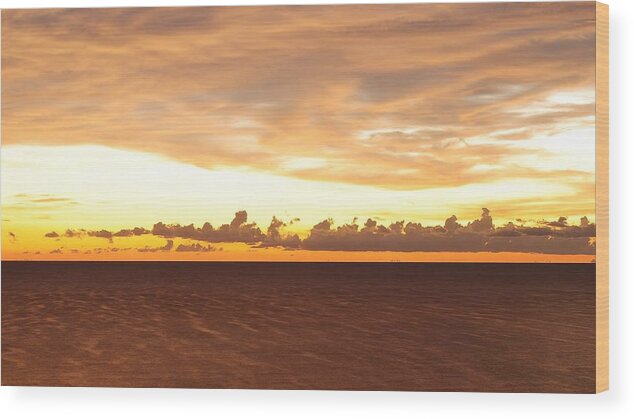 Long Boat Key Wood Print featuring the photograph Layers by Paul Noble